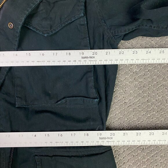 Ralph Lauren Denim & Supply Field Jacket Men's Medium Black M65 Military Combat - Picture 12 of 15